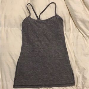 Lululemon gray tank
